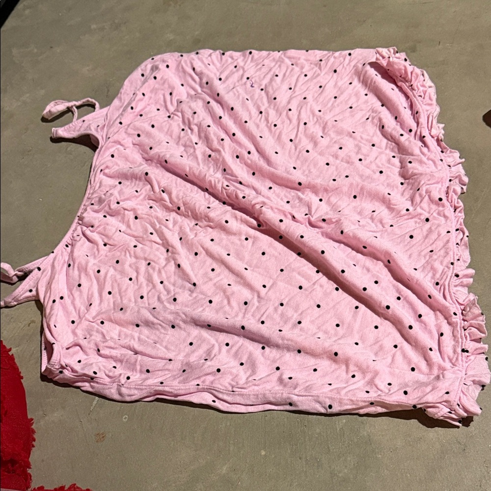 Pink Polka Dot Cover-Up